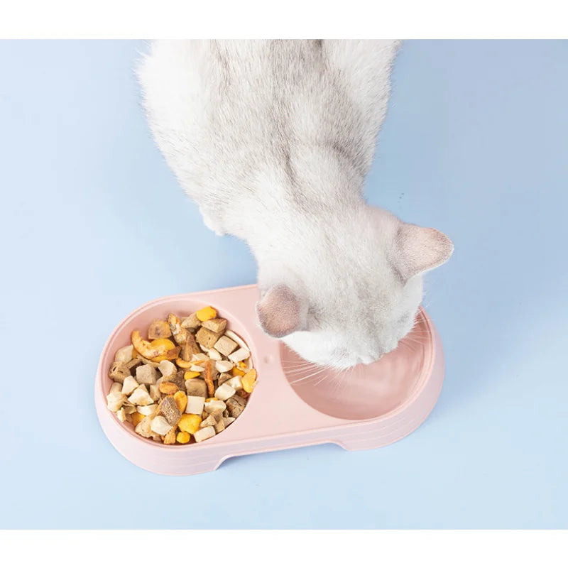 Double Dual bowls for food