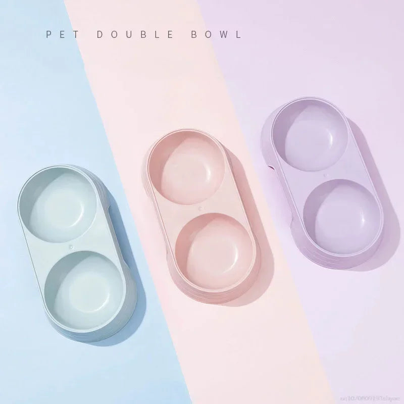 Double bowl feeder