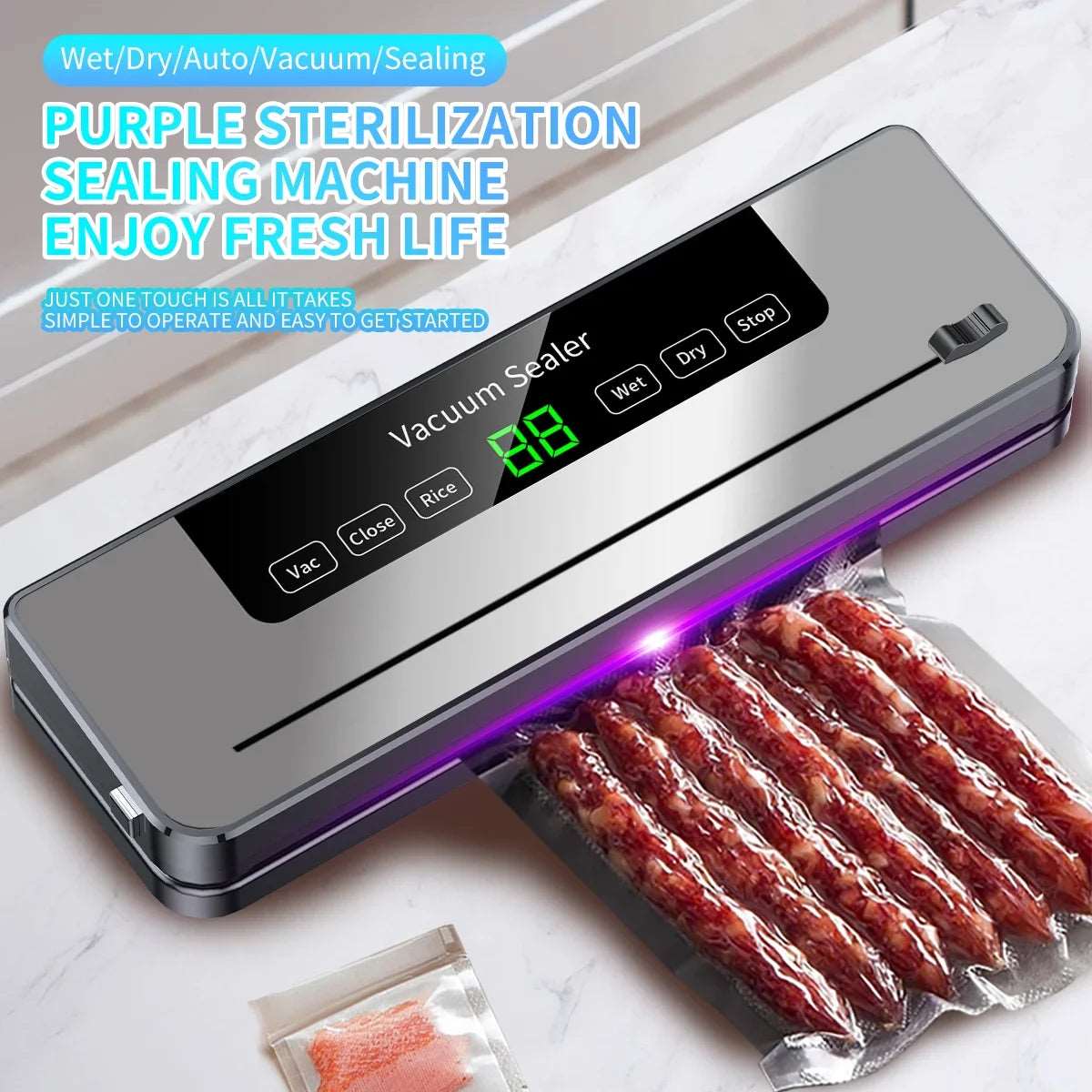 Electric vacuum sealer