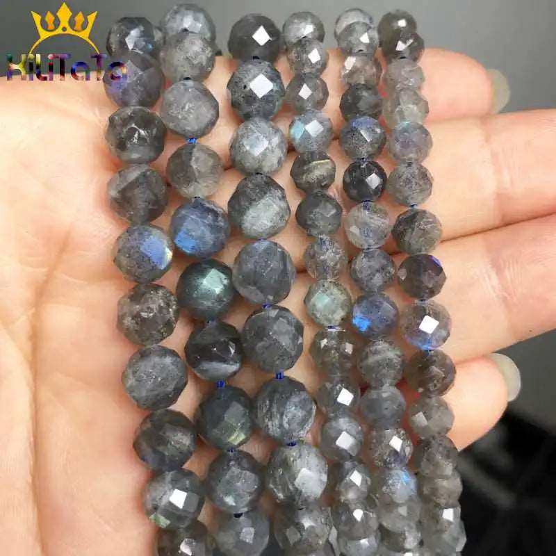 Faceted loose beads