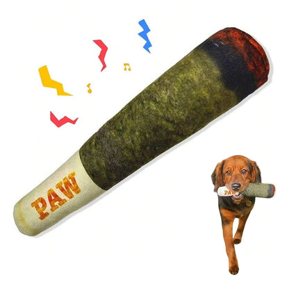 Interactive Cigar Dog Toy