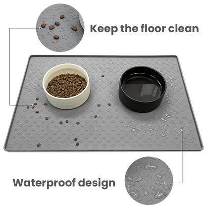 Pet bowl pad