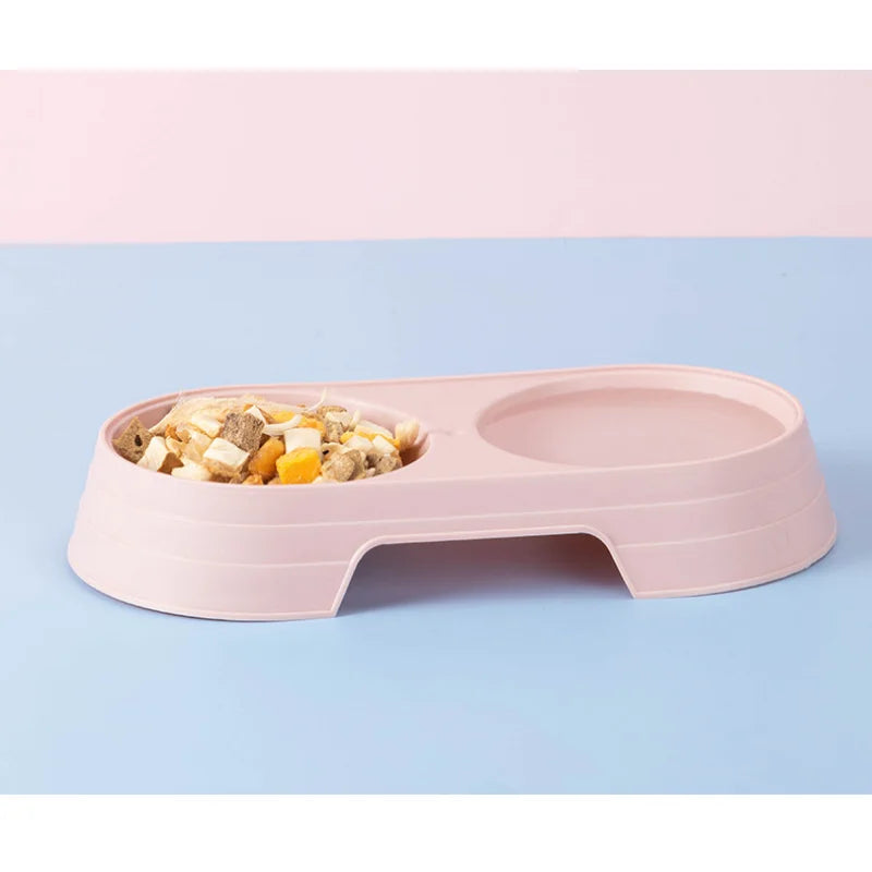 Pet feeding tray