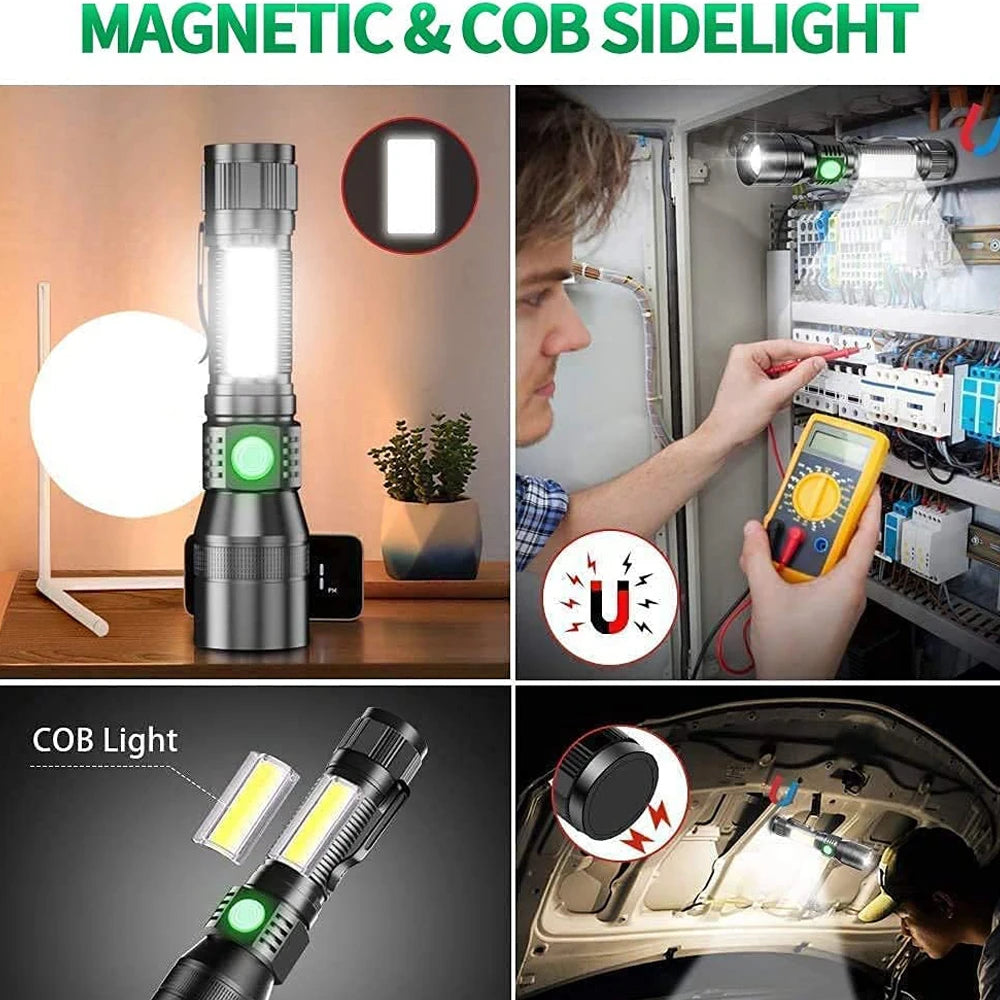 UV & Strong Light Flashlight