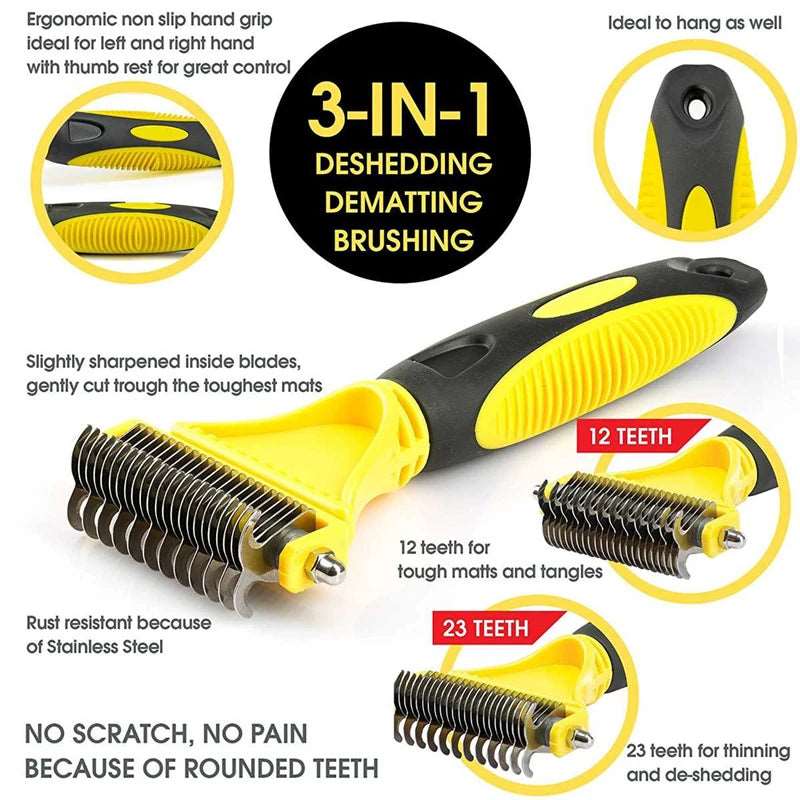 Stainless Steel Grooming Brush