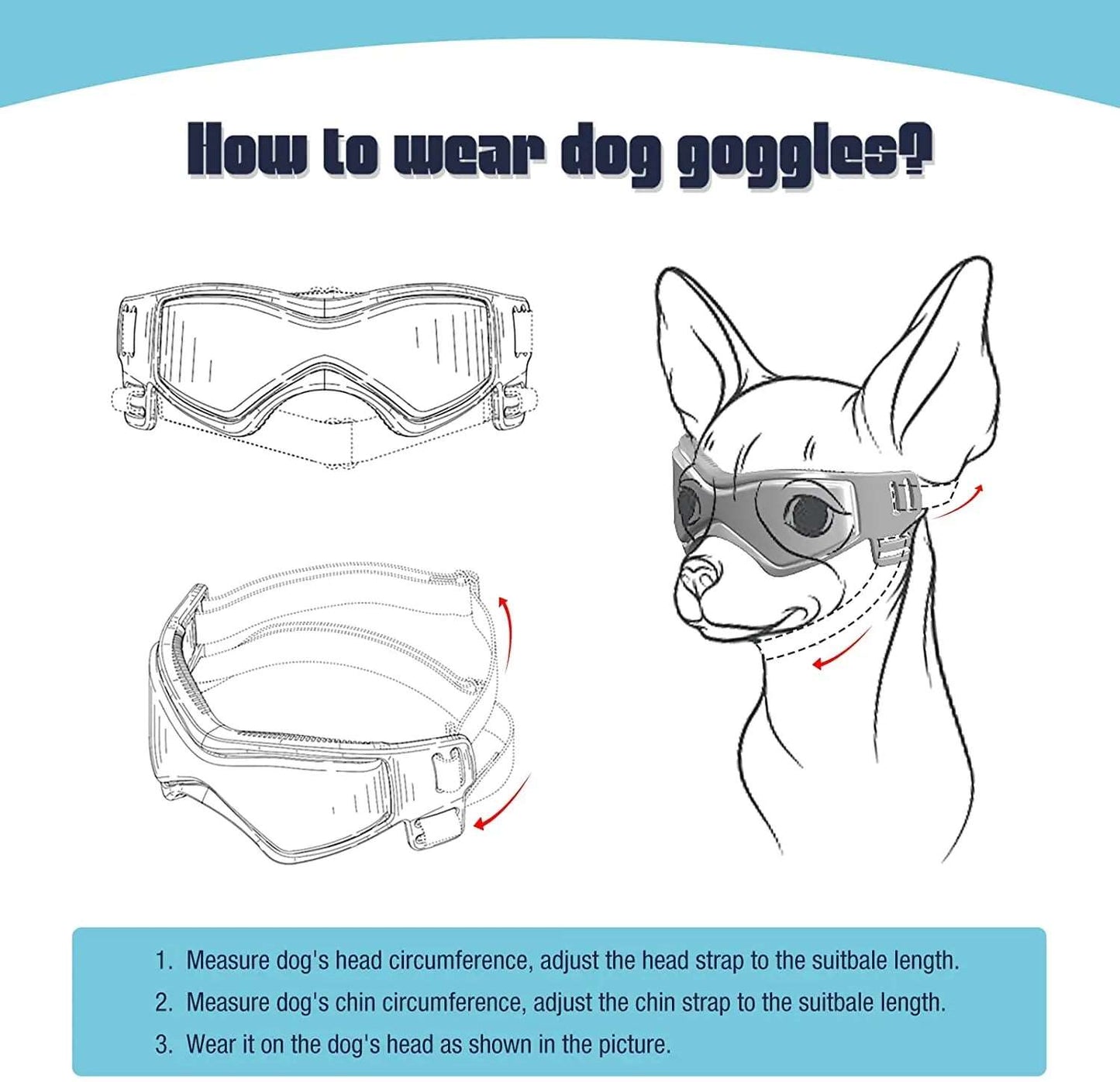 Dog UV Protection Sunglasses