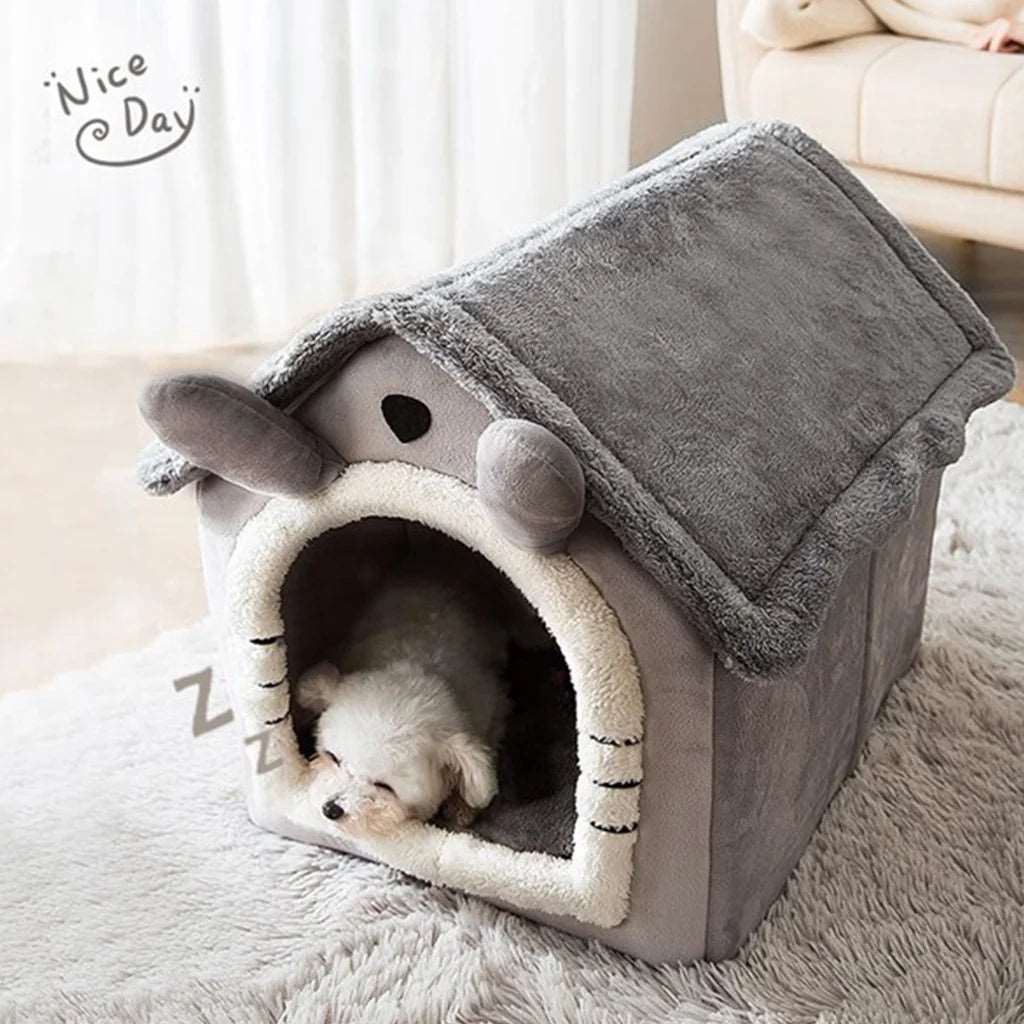 Foldable Pet Sleeping Bed