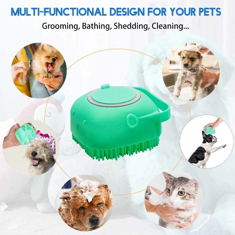 Pet Shampoo Brush