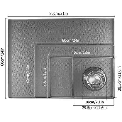 Silicone feeding mat