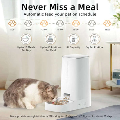 WiFi pet feeder