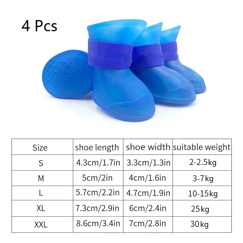 anti-slip pet shoes