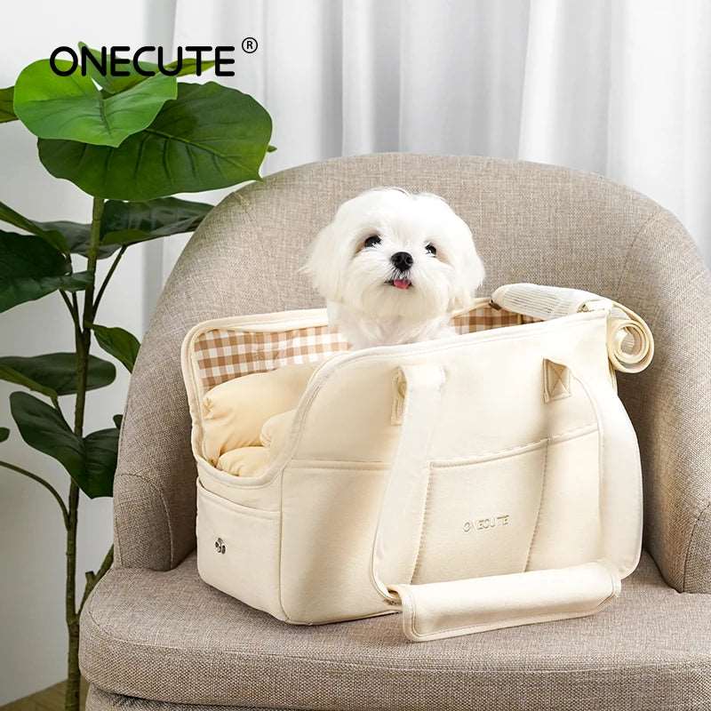 puppy shoulder bag